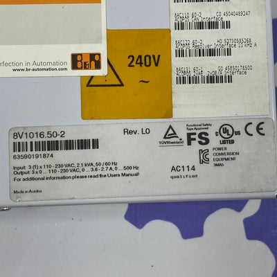 B&R 8V1016.50-2