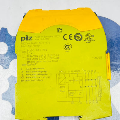 PNOZ-S4-24VDC-3N/O-1N/C