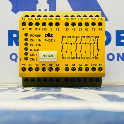 PNOZ 11 24VAC 24VDC 7N/O 1N/C