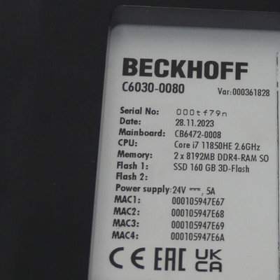 BECKHOFF C6030-0080