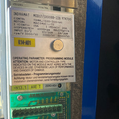 BOSCH TDM4...-020-300-W0