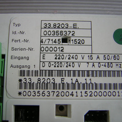 Lenze 33.8203 E