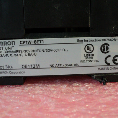 Omron CP1W-8ET1