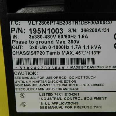 Danfoss 195N1003