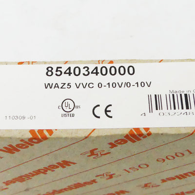 WEIDMULLER 8540340000