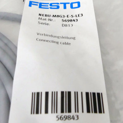 FESTO NEBU-M8G3-E-5-LE3
