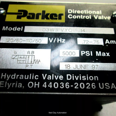 Parker D3W1FVYC