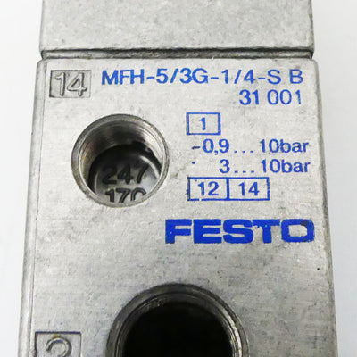 FESTO MFH-5/3G-1/4-S-B
