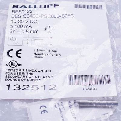 BALLUFF BES G04EC-PSC08B-S26G