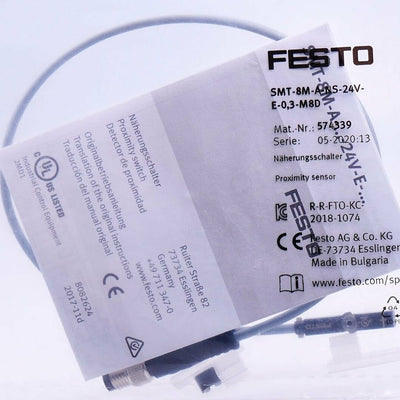 Festo SMT-8M-A-NS-24V-E-0,3-M8D