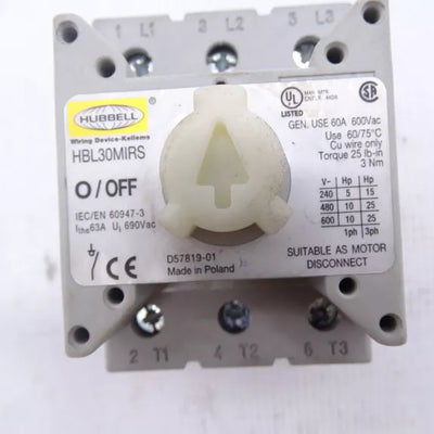 HUBBELL HBL30MIRS