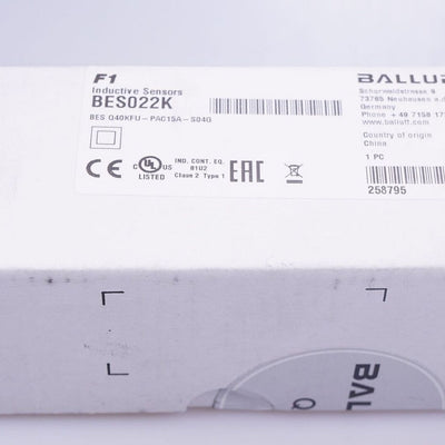 BALLUFF BES Q40KFU-PAC15A-S04G