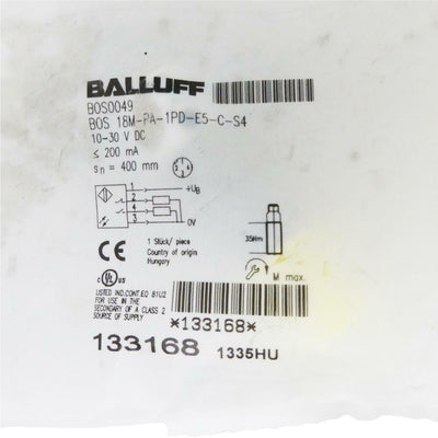 BALLUFF BOS 18M-PA-1PD-E5-C-S4