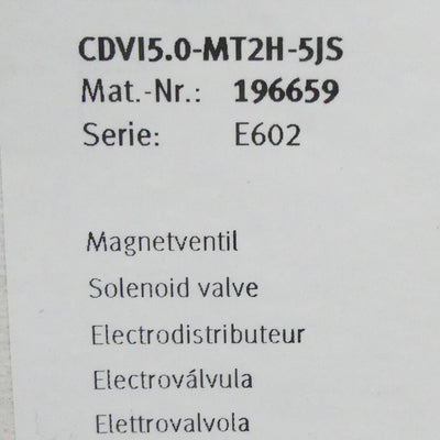 FESTO CDVI5.0-MT2H-5JS