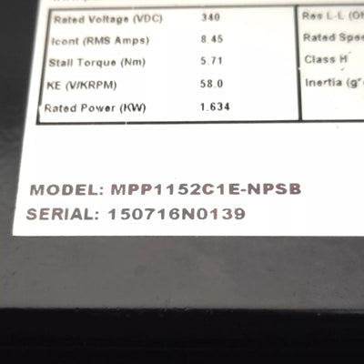 Parker MPP1152C1E-NPSB