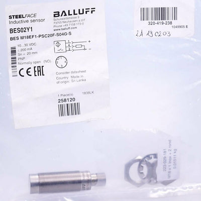 BALLUFF BES M18EF1-PSC20F-S04G-S