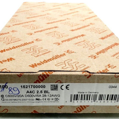 WEIDMULLER 1521700000