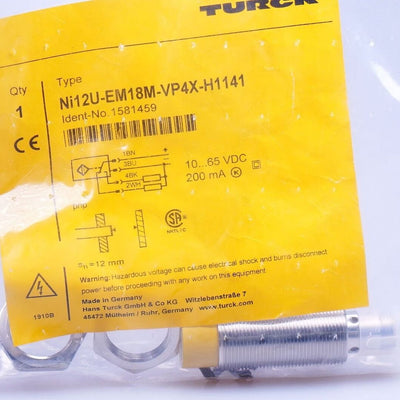 TURCK NI12U-EM18M-VP4X-H1141