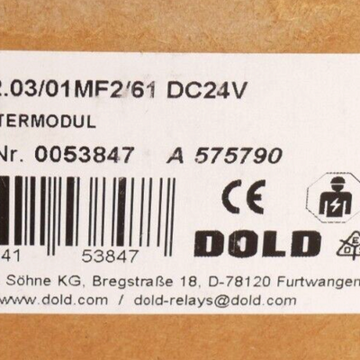 DOLD BH5902.03/01MF2/61 DC24V