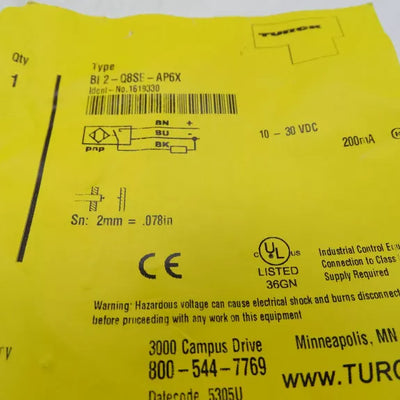 TURCK BI2-Q8SE-AP6X