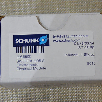 SCHUNK SWO-E10-005-A