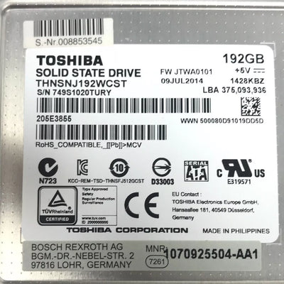 TOSHIBA THNSNJ192WCST