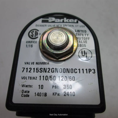 Parker 71215SN2GN00N0C111P3
