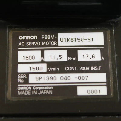 Omron R88M-U1K815V-S1