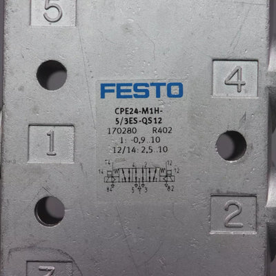 FESTO Cpe24-M1h-5/3es-Qs12