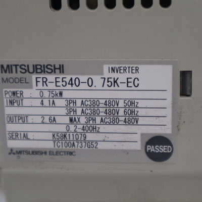 MITSUBISHI FR-E540-0.75K-EC
