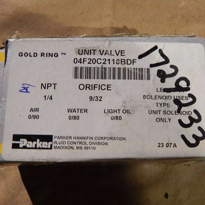 PARKER 04F20C2118BDF