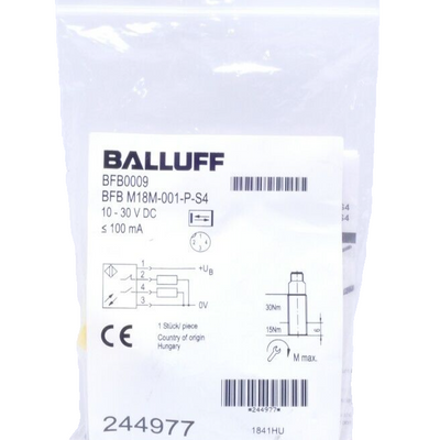 BALLUFF BFB M18M-001-P-S4