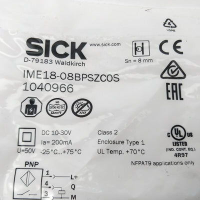 SICK IME18-08BPSZC0S