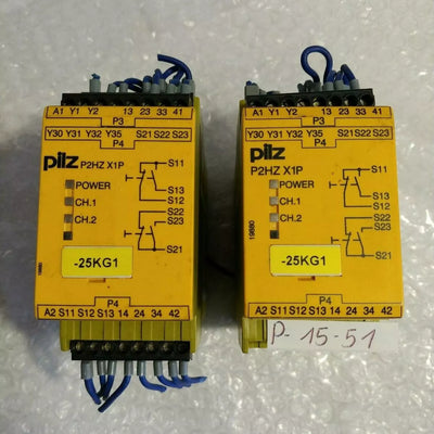 PILZ P2HZ-X1P-24VDC-3N/O-1N/C-2SO
