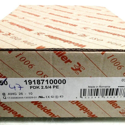 WEIDMULLER PDK-2.5/4-PE