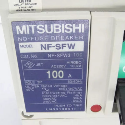 MITSUBISHI NF-SFW-3-100