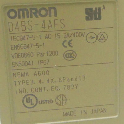 OMRON D4BS-4AFS