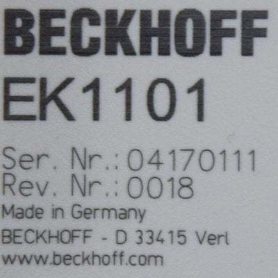 BECKHOFF EK1101