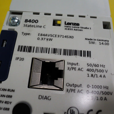 Lenze E84AVSCE3714SX0