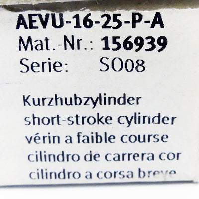 FESTO AEVU-16-25-P-A