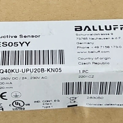 BALLUFF BES05YY /Q40KU-UPU20B-KN05
