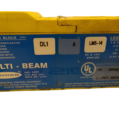 BANNER ENGINEERING DL1-A-LM5-14