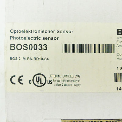 BALLUFF BOS 21M-PA-RD10-S4