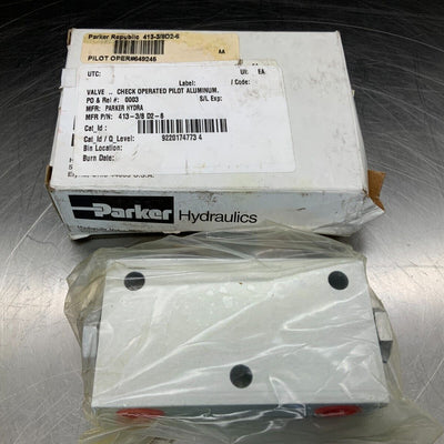 Parker 413-3/8D2-6