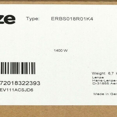 Lenze ERBS018R01K4