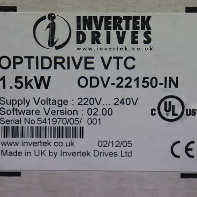 INVERTEK ODV-22150-IN