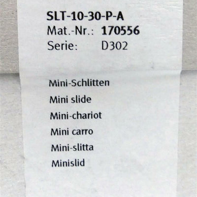 FESTO SLT-10-30-P-A