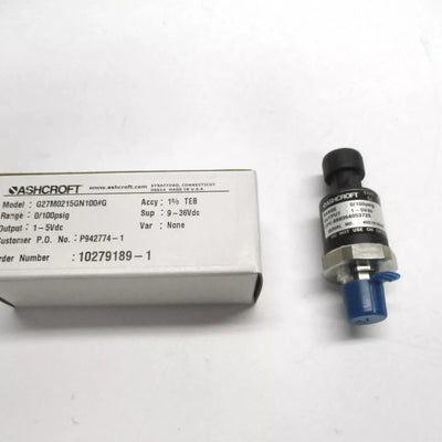 ASHCROFT G27M0215GN100#G