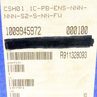 BOSCH REXROTH CSH01.1C-PB-ENS-NNN-NNN-S2-S-NN-FW