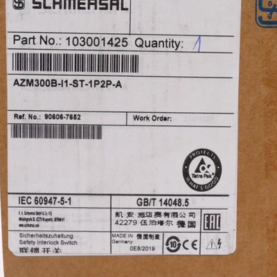 SCHMERSAL AZM300B-I1-ST-1P2P-A